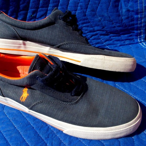 Ralph Lauren Polo Vaughn Sneakers - Size 10-1/2 - Picture 1 of 8